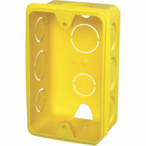 Caixinha 4x2 Amarela - 10 unidades - CERGE