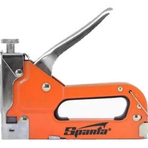 Grampeador Tapeceiro em Metal com Ajuste de Pressão