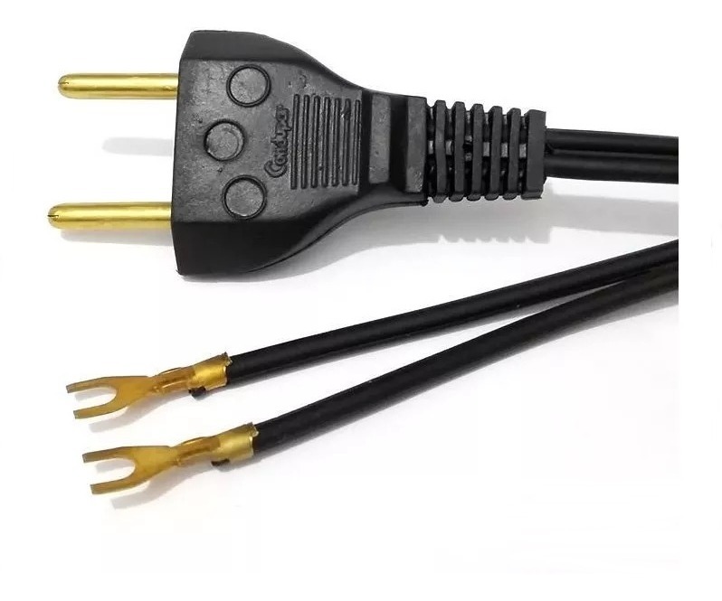 Cabo de Força p/ Ferro Passar  1,85 metros  2 x 0,75 mm – MXT