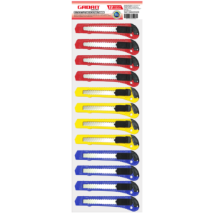 Cartela Estilete  Tradicional 18mm - 12 unidades - GADAN