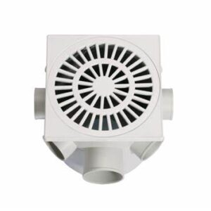 Caixa Sifonada Quadrada 100 mm  (Completa) - Luconi