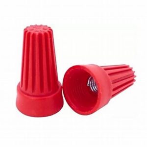 Conector de Torção ( Emenda p/ Fios ) Vermelho - 10 unidades