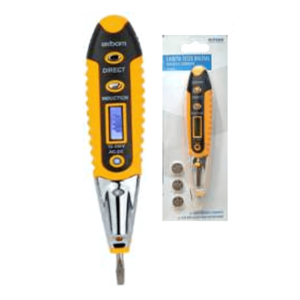 Detector de Tensão Teste de Voltagem Digital -  12 V  a  250 V (Exbom)