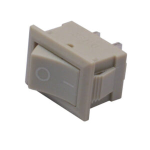 Chave  Gangorra  Liga / Desliga  Bege - Pequena - 2 Terminais