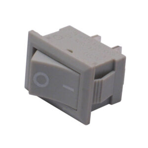 Chave  Gangorra  Liga / Desliga  Cinza - Pequena - 2 Terminais