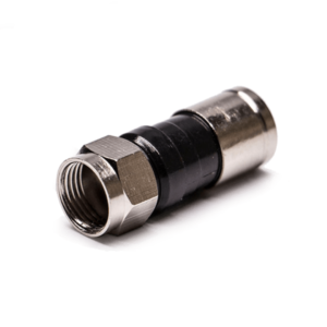 Conector Coaxial Compressão RG-6 (Longo)