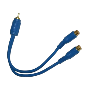 Cabo RCA  Y - 20 cm - 2 Fêmeas x 1 Macho