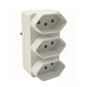 Pino Adap 3 saídas em Barra  2P+T 10A 250V  - CERGE