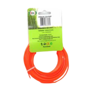 Fio de Nylon p/ Roçadeira  2,4, mm - 10 metros - IDEA