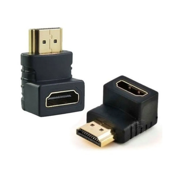 Adaptador  HDMI  Macho x Fêmea 90°