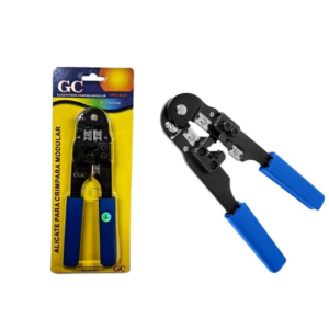 Alicate p/  Conectores  RJ-45  8 vias  Rede - GC