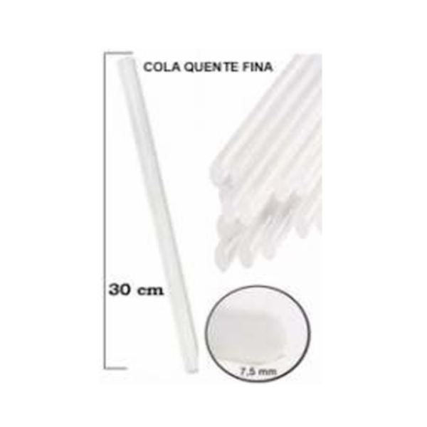 Bastão Cola Quente  ‘FINO’ 30CM