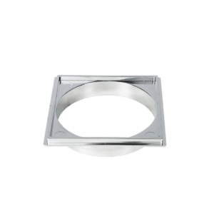 Porta Grelha Quadrada 100 mm  p/ Grelha Quadrada - Luconi
