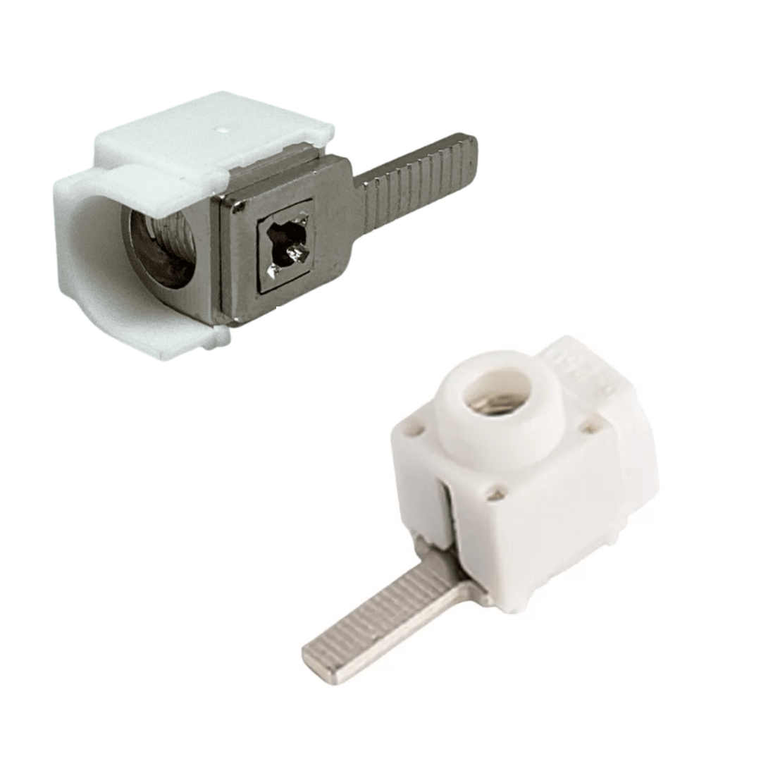 Conector Genérico “Frontal” p/ Disjuntores p/ Cabos de 6,0 a 25,0 mm - 80 Amp - até 415 V - DCLX