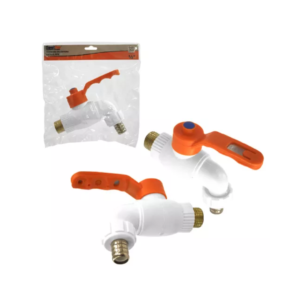 Torneira Esfera 1/2"  Latão e PPR - 1/4 VOLTA  - BESTFER