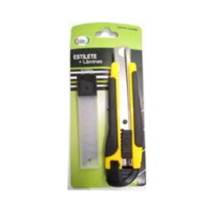 Estilete  Largo  18mm (Grande)  Cabo  Emborrachado - IDEA