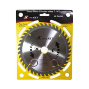 Disco Serra p/ Videa  180mm - 40 Dentes  Furo 22,23mm - SKY