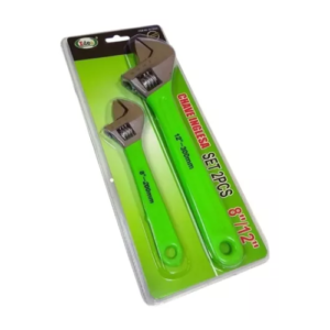 Chave Ajustável Inglesa Cabo Emborrachado (2 PEÇAS) - IDEA