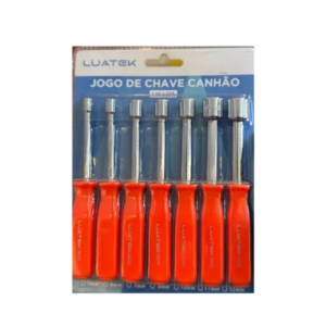 Chave Canhão Kit c/ 7 peças - LUATEK