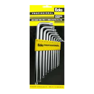 Chave Torx Longa Com Furo - EDA