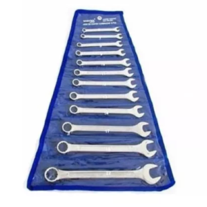 Chave Combinada em Aço  c/ 12 peças - 6 a 22 mm  Bolsa  Plástica - Excellent