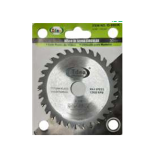 Disco de Serra p/ Madeira  30 Dentes  110 mm  -  Furo  20 mm - IDEA