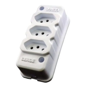 Tomada Barra Tripla 10A - CERGE