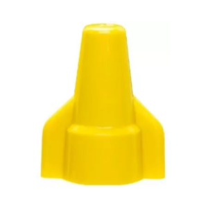 Conector de Torção com Abas ( Emenda p/ Fios ) Amarelo - 10 unidades