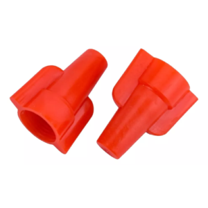 Conector de Torção com Abas ( Emenda p/ Fios ) Vermelho - 10 unidades