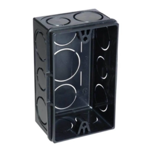 Caixinha 4x2 Preto - 10 unidades - CERGE