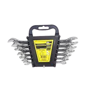 Chave Fixa em Aço  c/ 6 peças - 6 a 17 mm  Estojo Plástico - EDA